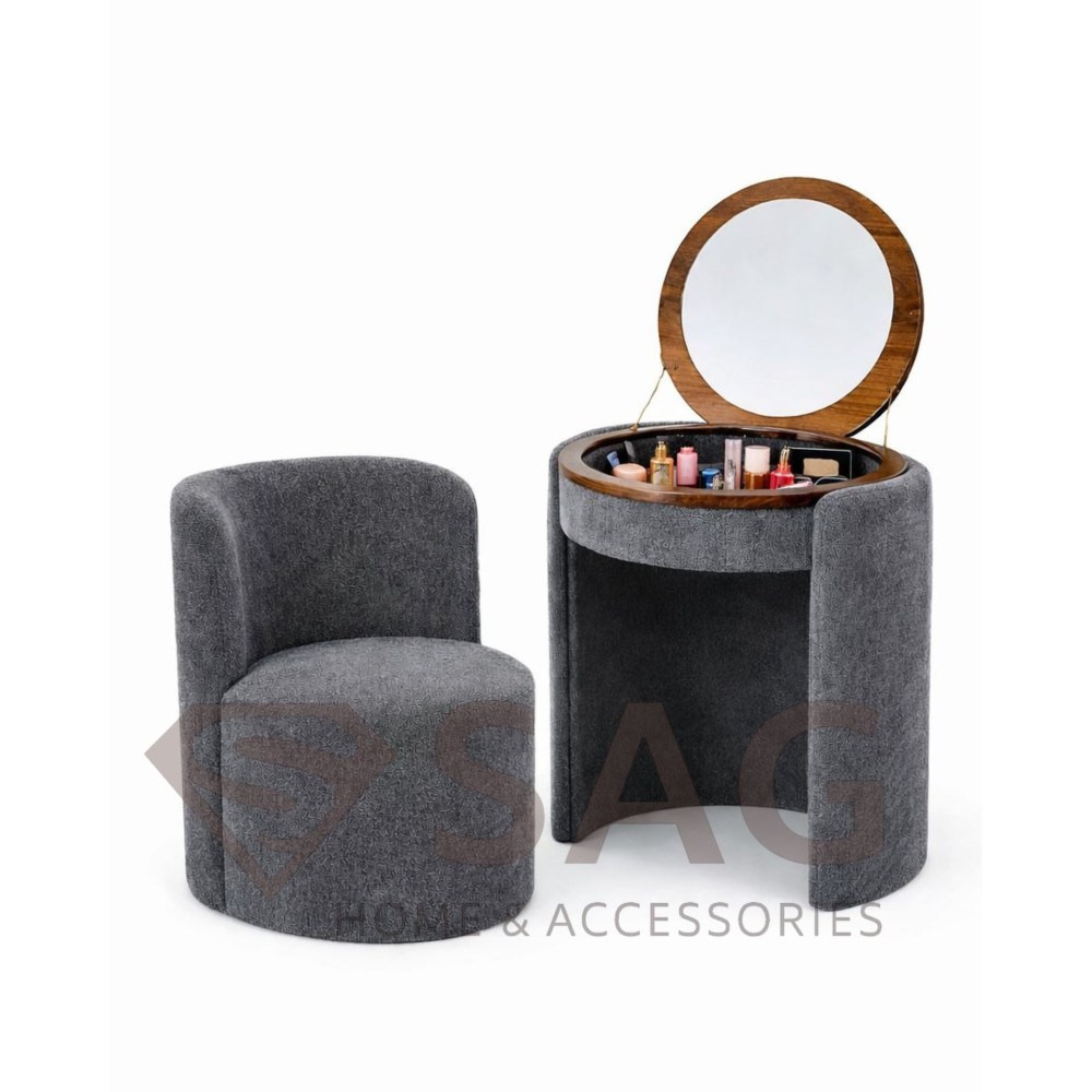 Set Dekorativ me Tre Vazo Minimaliste dhe Lule të Thata në Ngjyra