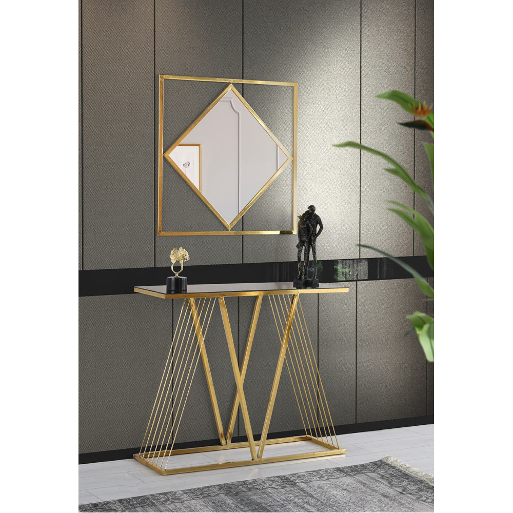 SAG Konsol me Pasqyrë ELA – strukturë metalike / dizajn modern