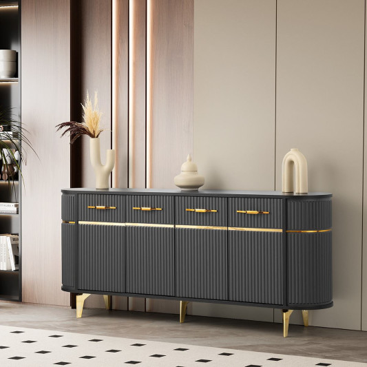 SAG Komod OYKUKON – këmbë moderne / dizajn me reliev SAG Komod OYKUKON – këmbë moderne / dizajn me reliev