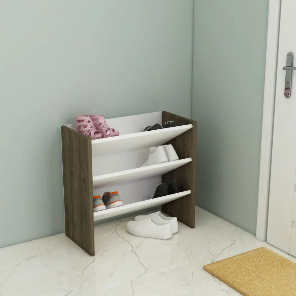 Rrafte Këpucësh / Ngjyrë e Bardhë