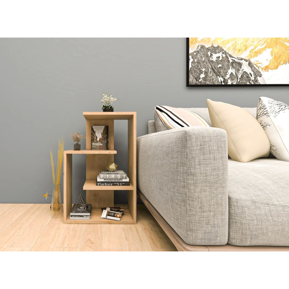 Rafte Dekorativi / Ngjyrë Dru Natyral