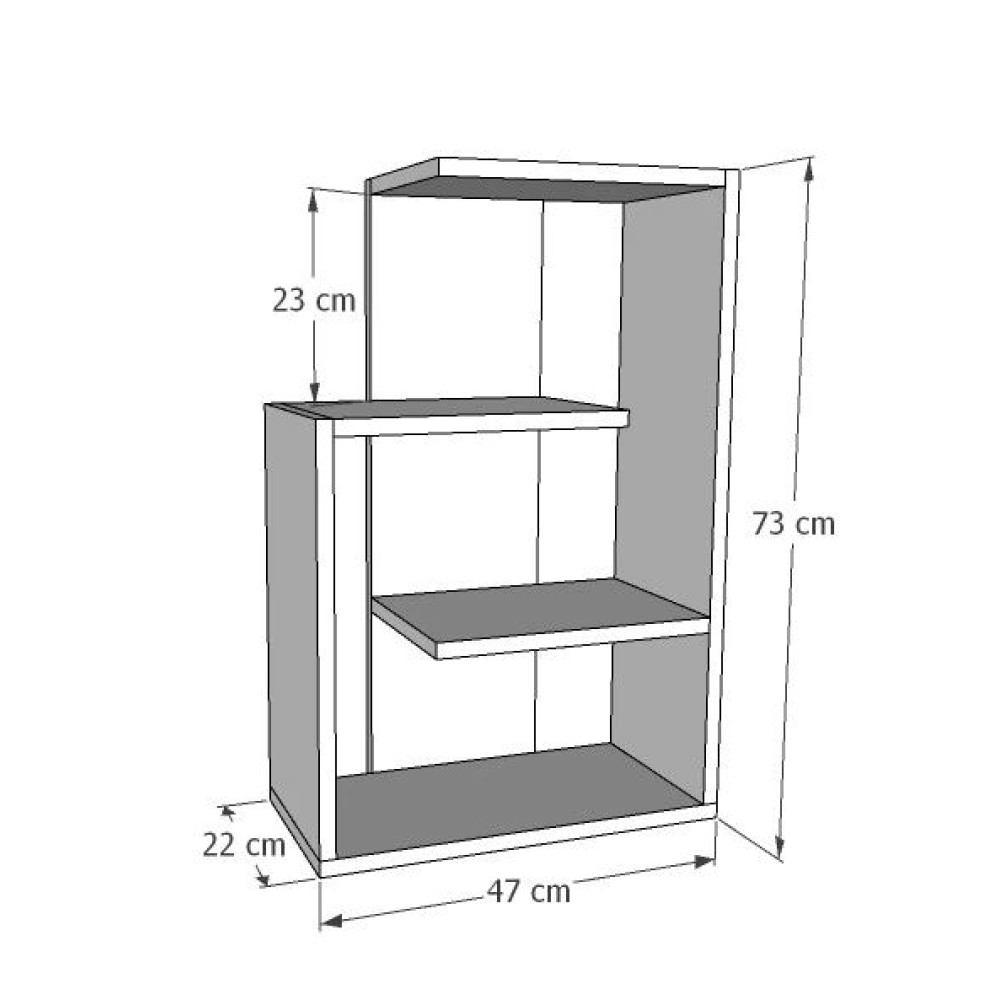 Rafte Dekorativi / Ngjyrë Dru Natyral