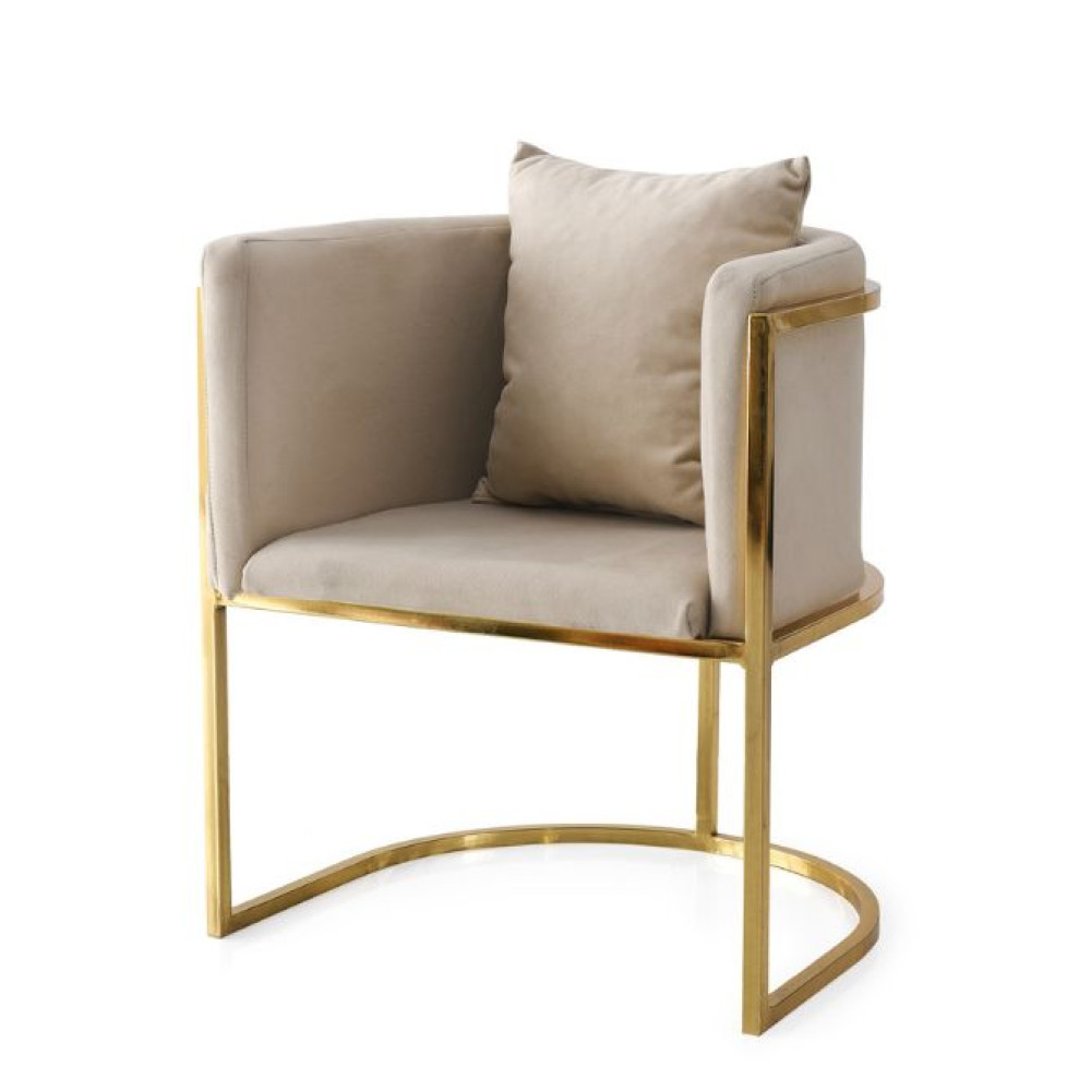 SAG ulëse – ari / kadife bezhë