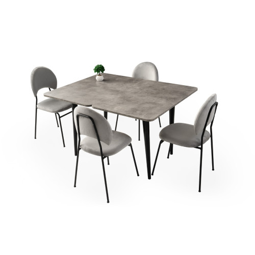 Tavolinë e ngrënies Concrete Compact – Sag Metal Tavolinë e ngrënies Concrete Compact – Sag Metal