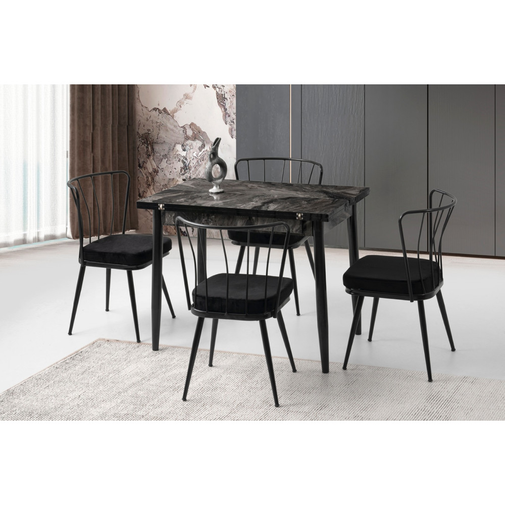 Tavolina e ngrënies Noir Stone Tavolina e ngrënies Noir Stone