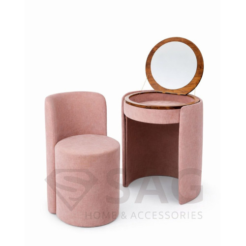 SAG Metal Ulëse 2-në-1 me Pasqyrë - Pink