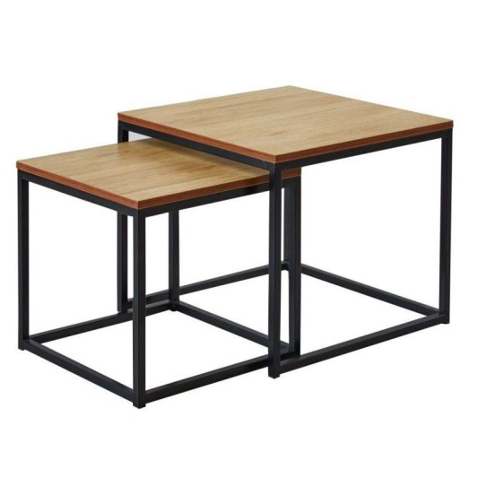 Set Tavolinash Kafeje Minimaliste (2 Copë)