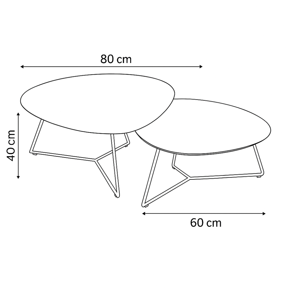 Tavolina mesi SAG Metal – Hiri imitim betoni Tavolina mesi SAG Metal – Hiri imitim betoni