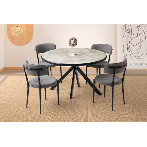 Set tavolina SAG Metal – gri / gri